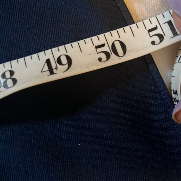 Lucci Lu Size 14 Sequined full length gown. Wedding/Special Occasion. Navy - Picture 13 of 16